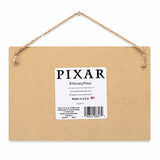 Disney Pixar Cars Welcome to Radiator Springs Hanging Wood Wall Decor - Fun Cars Sign for Kids' Bedroom or Play Room
