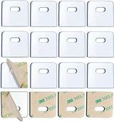 SOGEWO (16 Set/32 Pieces) Clear Vertical Blind Repair Tabs, Vertical Blinds tabs/Blind Fixers for Vertical Blinds Replacement Slats & Parts