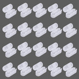 20 Pcs Vertical Chain Connector for Roman Blinds Replacement Clips for Chain and Cord(Plastic,Classic)