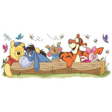 RoomMates Disney Pooh and Friends Outdoor Fun Giant Peel and Stick Wall Decals , RMK2553GM
