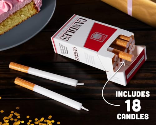 Cigarette Birthday Candles (18-Pack)