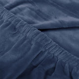Luxury Velvet Futon Bed Covers Slipcovers with Elastic Band, Soft Armless Futon Cover 3/2 Seater Stretch Sofa Bed Slipcover, Thick Plush Futon Cover Stretch Armless Sofa Bed Washable,F,M1