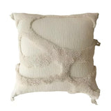JMGBird Boho Throw Pillows for Couch Pillows with Inserts Included | 18x18 Decorative pillows, inserts & covers Cream Throw Pillows for Sofa, Bed Accent Pillows Indoor Home Decor (Khaki)