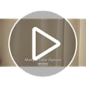 Deconovo 100% Blackout Curtains for Bedroom, Thermal Insulated and Noise Reducing Drapes, Room Darkening Window Curtains with Double Layer, Oeko-TEX Certified (Pure White, 52x84 Inch, 2 Panels)