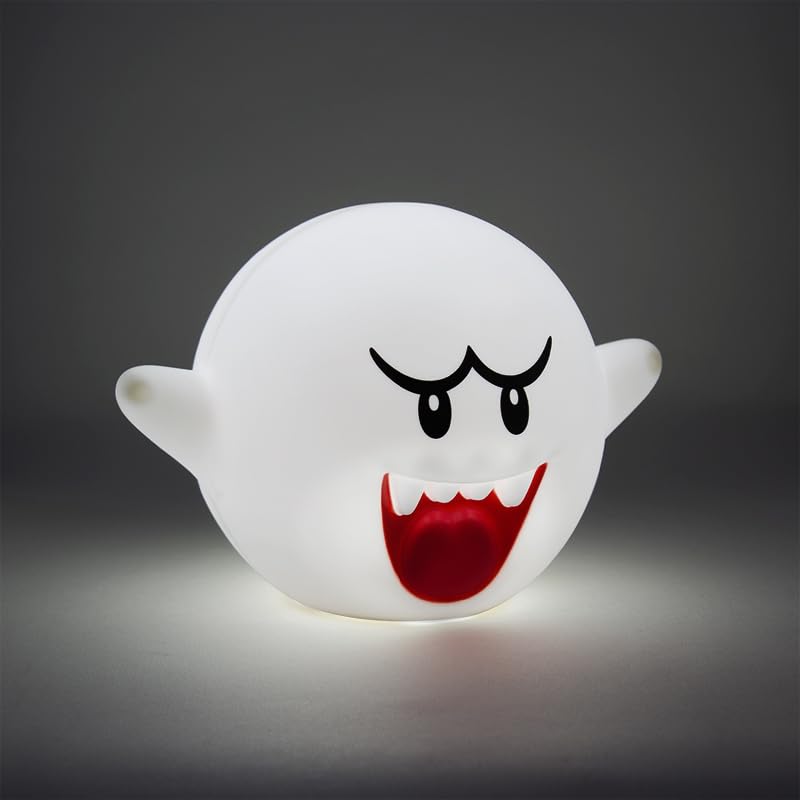 Paladone Super Mario Bros 3-D Boo Light - Battery Operated | Official Merchandise