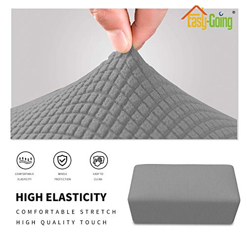 Easy-Going Ottoman L Bundles Loveseat slipcover