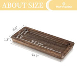 Romadedi Wooden Decorative Tray Candle Holder