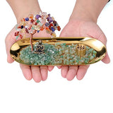 Jovivi Crystal Incense Holder for Sticks, Healing Crystal Stone Money Tree Buddha Statue Set Incense Burner, Incense Trays for Wealth, Good Luck,Yoga Meditation Home Decor