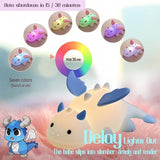 Dragon Gifts, Dragons Blanket and Soft Silicone Night Light, Dragon Theme Gifts and Decoration for Boys Kids