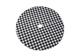 Sattiyrch Buffalo Plaid Christmas Tree Skirt 36 in,Black and White Buffalo Check Christmas Tree Skirt for Holiday Christmas Decorations (36in, White and Black)