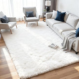 9x12 Fluffy Shag Area Rugs for Living Room Bedroom: Soft Plush Carpet