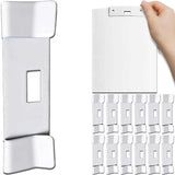 Vertical Blind Repair Vane Savers, 12PCS Metal Vertical Blind Repair Tabs, Vertical Blinds Repair Kit for Vertical Blinds Replacement Slats