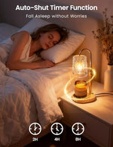 Candle Warmer Lamp with Timer Dimmable Candle Warmer Birthday Gifts for Women Mom Sister, House Warming Gifts New Home Room Decor, Height Adjustable Wax Melts Warmer for Jar Candles