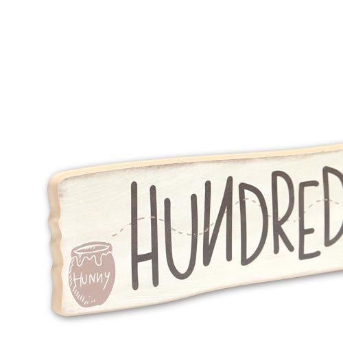 Disney Winnie the Pooh Hundred Acre Wood Arrow Wall Decor - Fun Hundred Acre Wood Sign for Kids' Bedroom or Nursery
