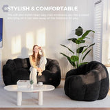 MAXYOYO Bean Bag Chair for Adults, Floral Shaped Bean Bag Sofa