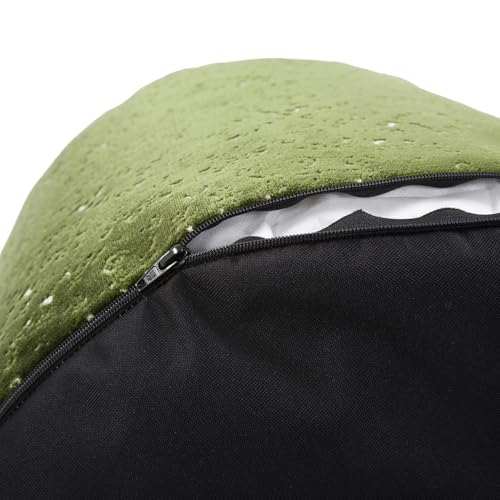 Howard Elliott Collection Round Foot Pouf Pisani Emerald