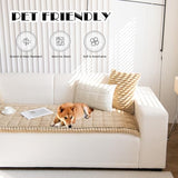 ZQFFB Pet Couch Cover Dogs Washable Non-Slip Couch Protector Pet Friendly Dog Mat for Couches and Sofas