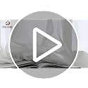 RYB HOME White Semi Sheer Curtains 84 inches Long, Non See Through Privacy Light Filtering Grommet Curtains & Drapes for Living Room Office Nursery Bedroom, 52" W x 84" L inches