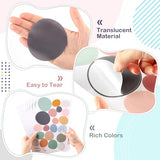 15 Sheet 300 Pcs Irregular Polka Dots Boho Wall Decal Terrazzo Playroom Bedroom Removable Modern Vinyl Boho Wall Stickers(Bright Color)