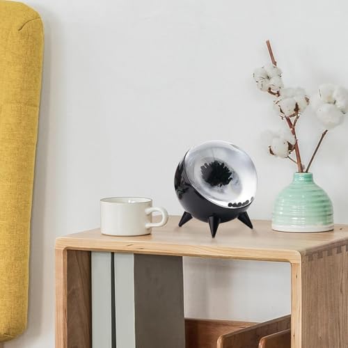Ferrofluid Lamp, Ferrofluid Speaker, Dancing Ferrofluid, Venoms Sound Fluid, Ferro Fluid Sound Visualizer, Charging Ferrofluid Speaker Sound Visualizer with Light, Ferrofluid Display Lamp