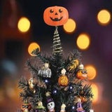 Old World Christmas Mini Pumpkin Head Tree Topper, Home Décor