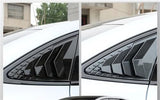 Compatible with BYD Seal 2022 2023 2024 Rear Window Triangular Louver Decorative Frame Exterior Decoration(6501)