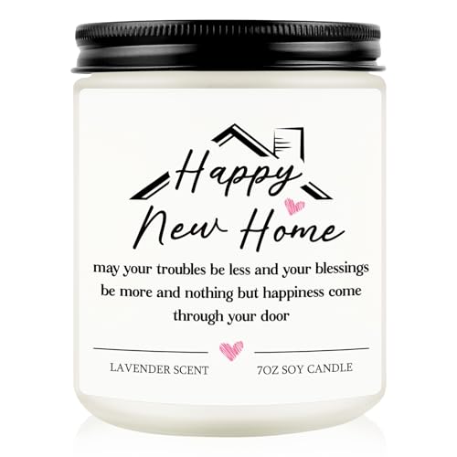House Warming Gifts New Home Housewarming Gifts for Women Men Friend New Home Gift Ideas 2026 Cool New Homeowner Gift House Warming Apartment Essentials Closing Presents for Home Buyers Scented Candle