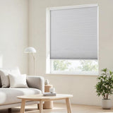 Joydeco Cellular Shades Cordless, 35 Inch Wide Blackout Cellular Blinds for Windows, Waterproof Honeycomb Blinds White Window Coverings for Bedroom, Living Room, Office, Kitchen (35" W x 64" H)