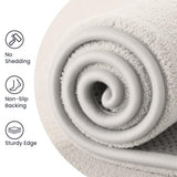 Sour Lemon 6x9 Area Rugs for Living Room Bedroom, Large Carpet White Rug