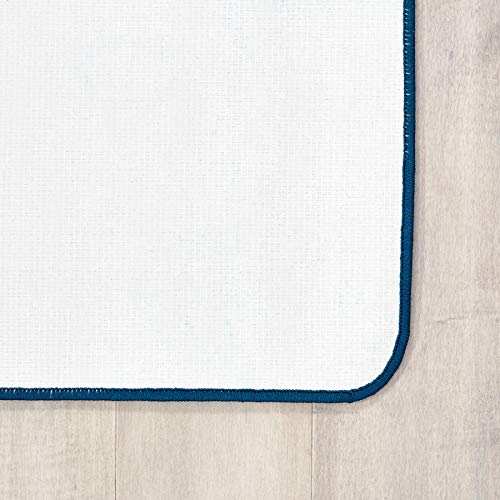Carpets for Kids 1054 KIDSoft Branching Out Decorative Nursery Room Rug 4ft x 6ft Rectangle Blue