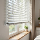BBTO 40 Pcs 1 Inch Blind Hold Down Brackets Clear Plastic Blinds Hooks Bottom Rail Hold Clips Replacements Mini Horizontal Blinds Shades Windows Doors or Home or Rv