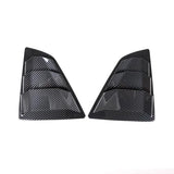 Compatible with 370Z Z34 2009-2020 ABS Carbon Fiber Car Rear Side Window Blind Shutter Louver Cover Trim Exterior Accessories(Carbon Fiber)