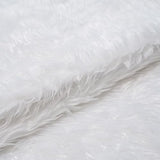 Christmas Tree Skirt Decoration 15" Mini Plush White Faux Fur Xmas Tree Skirt Decorations for Christmas Party Holiday Deco
