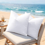 Artscope 20x20 Outdoor Pillow Inserts, Synthetic Down Waterproof Throw Pillow Inserts, Soft Decorative Outdoor Pillows for Couch Sofa Bed Patio Furniture