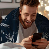Uncle Gifts - Best Uncle Blanket for Fathers Day, Birthday, Christmas & Thanksgiving - 50" x 60"
