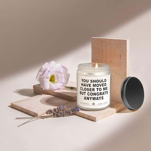 Housewarming Gifts New Home, Best Housewarming Gifts 2026 - Handmade Lavender Scented Candle - New Home Gift Candle Ideas, House Warming Gift for Friends Couple New Homeowner (7oz)