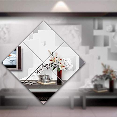 Wall-Mounted Mirror Full Length Mirror Wall Hanging Paste Stitching Floor Full-Length Mirror Clothing Store Fitting Mirror AN1017 914 (Size : 40CM)