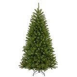 National Tree Company 7.5 ft Unlit North Valley Spruce Artificial Christmas Tree, 1,346 Tips, Includes Stand, Green