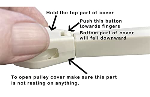 Vertical Blind Cord, String Tension Pulleys (2)