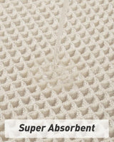 Upgraded Waffle Bath Mat Runner Absorbent Non Slip Bathroom Mat, 2' x 6'