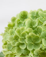 DuHouse 3Pcs Large Hydrangea Artificial Flowers,20 inch Latex Real Touch Hydrangeas Lifelike Hydrangea Flower for Home Wedding Bouquets Centerpieces Party Living Room Decoration(Green)