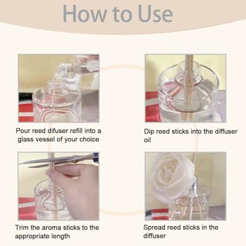 Scent Diffuser Oil Refill | 13.53 fl oz(400ml) Home Fragrance Defusers | Scented Aroma Essential Oil Reed Diffuser Lemon 400ml