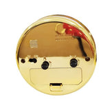 3.5in Round Clock Insert Gold/Silver Trim Perspective Clock for Decor Enthusiasts Exquisite Workmanship