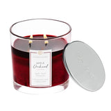 Colonial Candle Apple Orchard Scented Candle Jar, Highly Fragranced Candles for Home Scented, Mottled Wax Candle, 2 Wick, 8 oz - Made in the USA