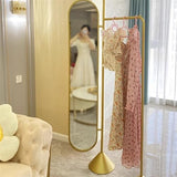 Standing Mirrors Full-Length Mirror Floor-to-Ceiling Living Room Entrance Clothes Rack Integrated Dressing Mirror