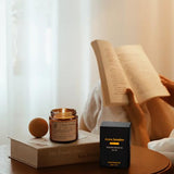 Organic Coconut Vanilla Candles - Non Toxic Soy Candles for Home, Stress Relief & Meditation (7oz)