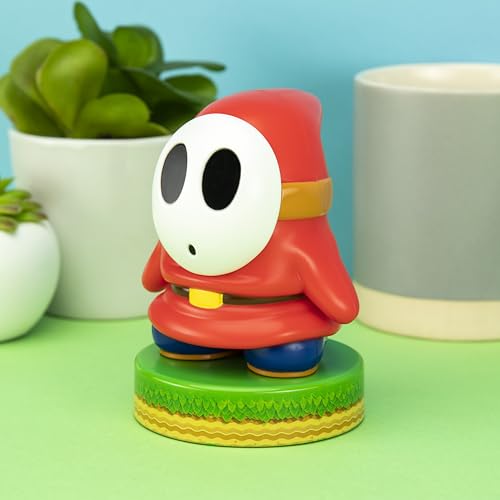 Super Mario Icons Shy Guy Light – LED Character Light, Battery Powered, Official Nintendo Merchandise | Paladone