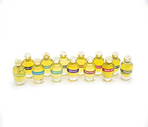 Anointing Oil 12ml - 0.4oz Ein Gedi From Holyland Jerusalem (Queen Esther)