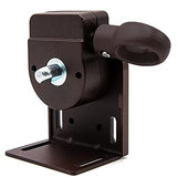 Cordless Bracket, Usual Replacement Parts for Indoor/Outdoor Sun Shades or Roller Up Blinds (Brown)
