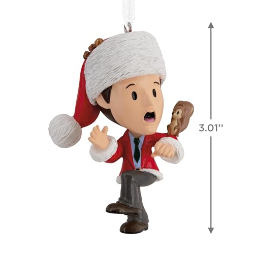 Hallmark Christmas Ornament, National Lampoon's Christmas Vacation Clark Griswold with Squirrel Stylized Ornament, Christmas Movie Gifts